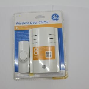 GE Doorbell Wireless Plug In Door Chime Kit 8 Unique Sounds. New, sealed
